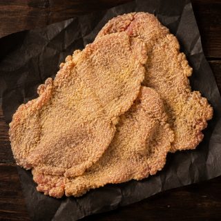 Bife à milanesa